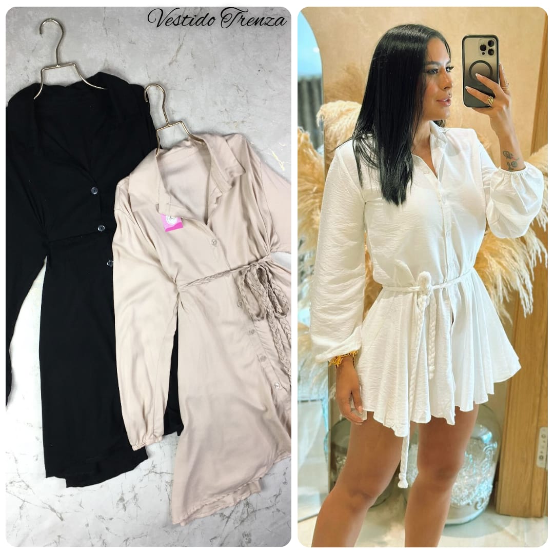 VESTIDO TRENZA