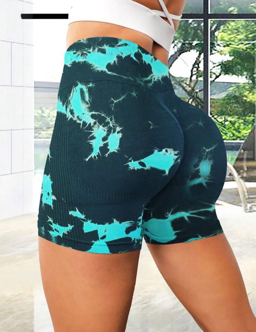 LICRA CORTA LISA TIE DYE