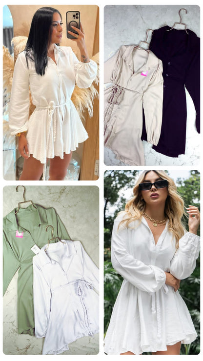 VESTIDO TRENZA