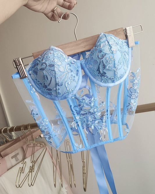 CORSET NEREA CIELO