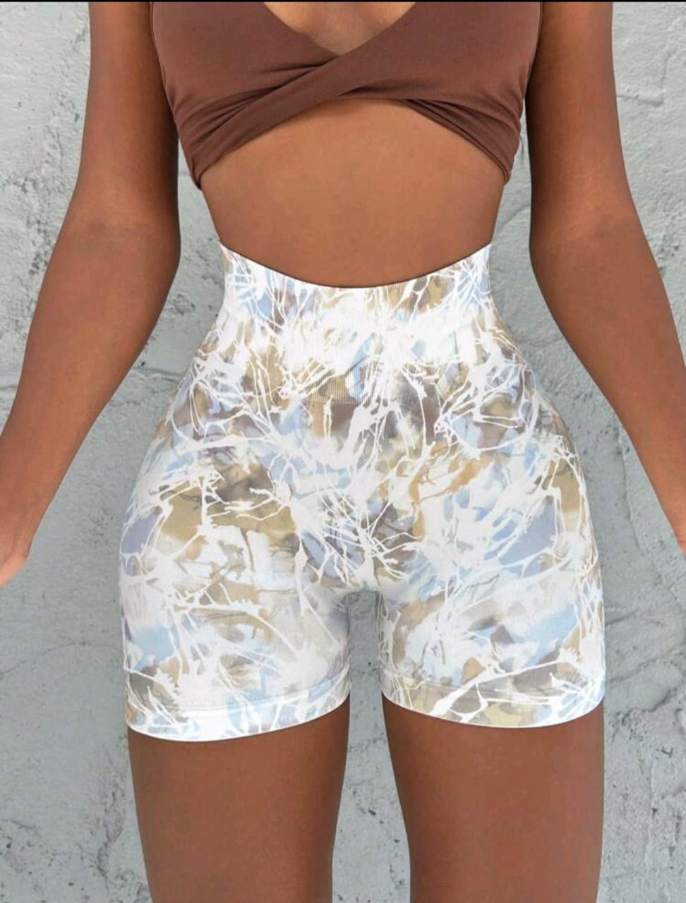 LICRA CORTA LISA TIE DYE