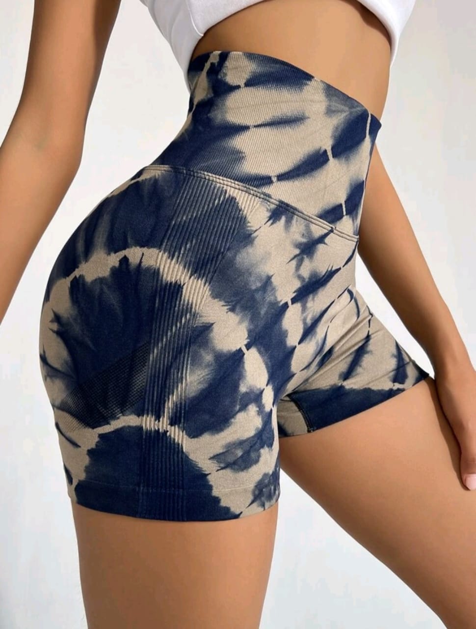 LICRA CORTA LISA TIE DYE