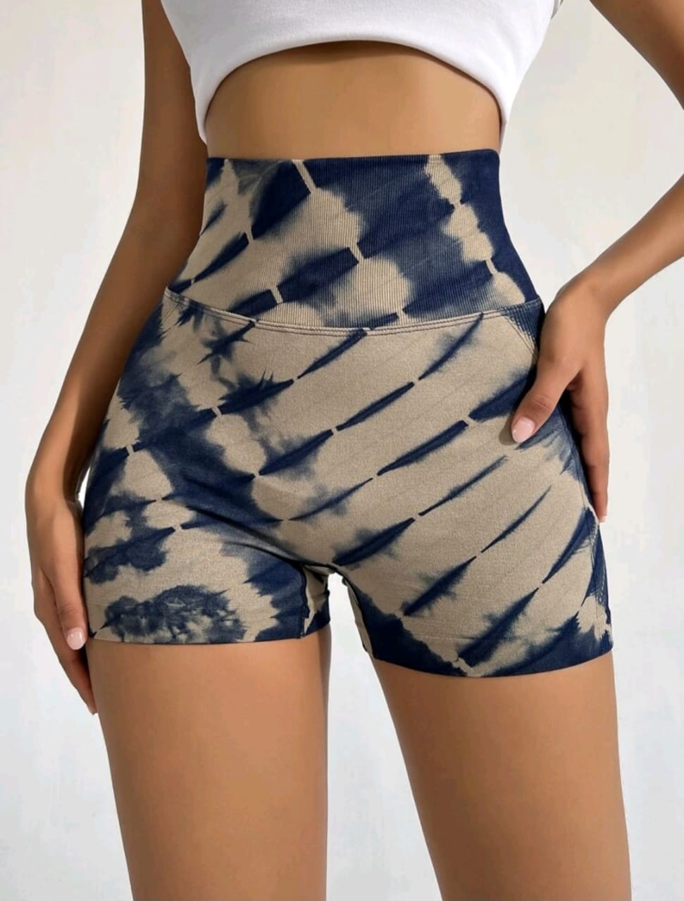 LICRA CORTA LISA TIE DYE