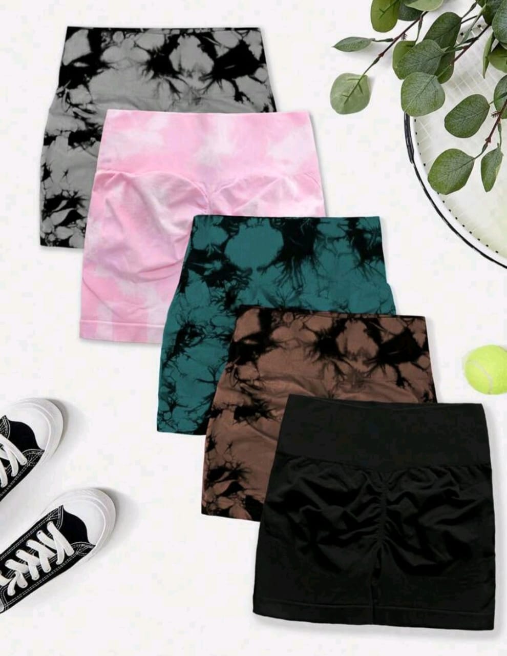 LICRA CORTA LISA TIE DYE