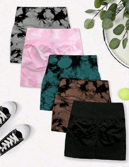 LICRA CORTA LISA TIE DYE