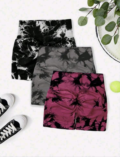 LICRA CORTA LISA TIE DYE